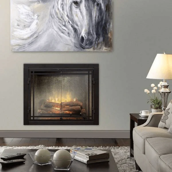 Dimplex RBF42WC 42" Revillusion Built-In Electric Firebox Weathered Concrete RBF42WC